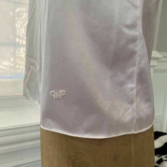 Vintage Diane von Furstenberg Camisole Nylon Lace Ivory Size 32 - Picture 3 of 12